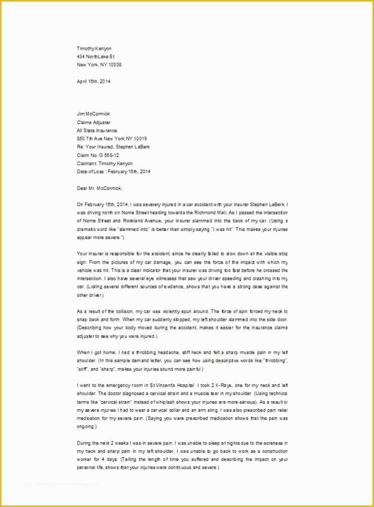 41 Free Demand Letter Template