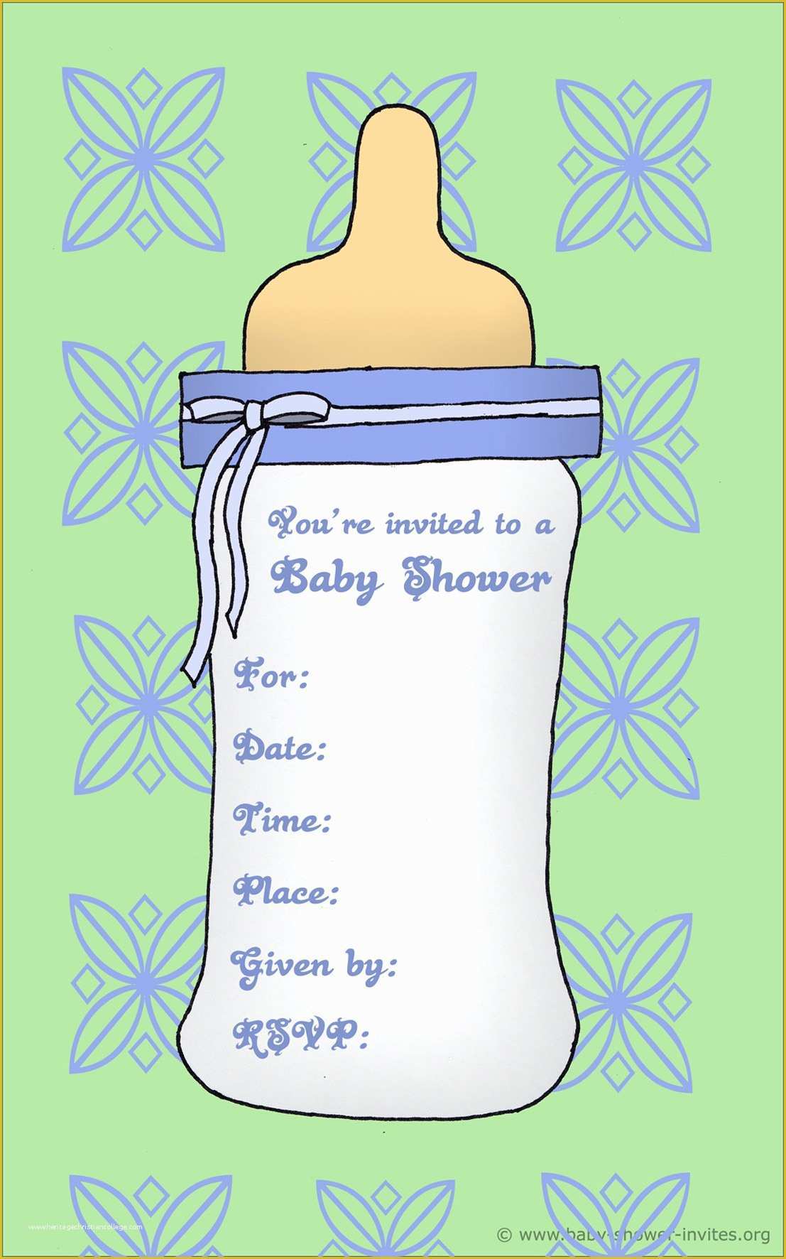 Free Diaper Shower Invitations Templates Of Baby Shower Invitation Templates for Word Mughals