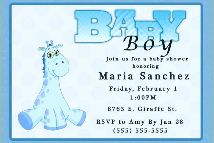 Free Diaper Shower Invitations Templates Of Free Baby Boy Shower Invitations Templates Baby Boy