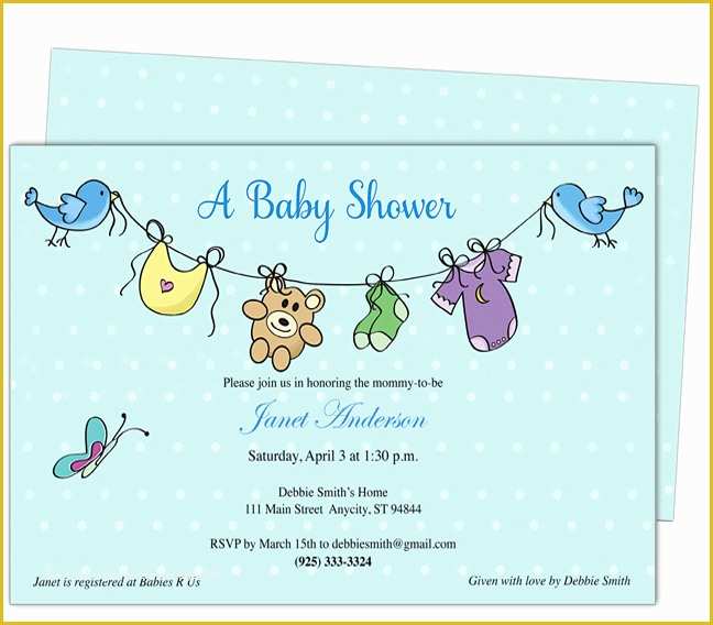 Free Diaper Shower Invitations Templates Of Free Baby Shower Invitation Templates Microsoft Word Free