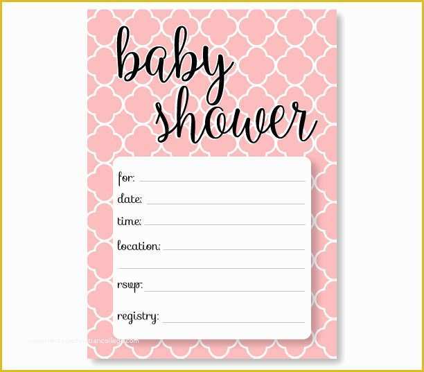 Free Diaper Shower Invitations Templates Of Printable Baby Shower Invitation Templates Free Shower