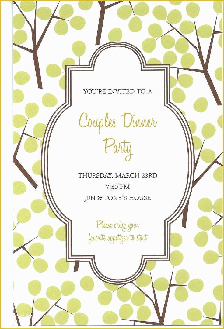 Free Dinner Invitation Template Of 9 Best Images About southern Invitations On Pinterest