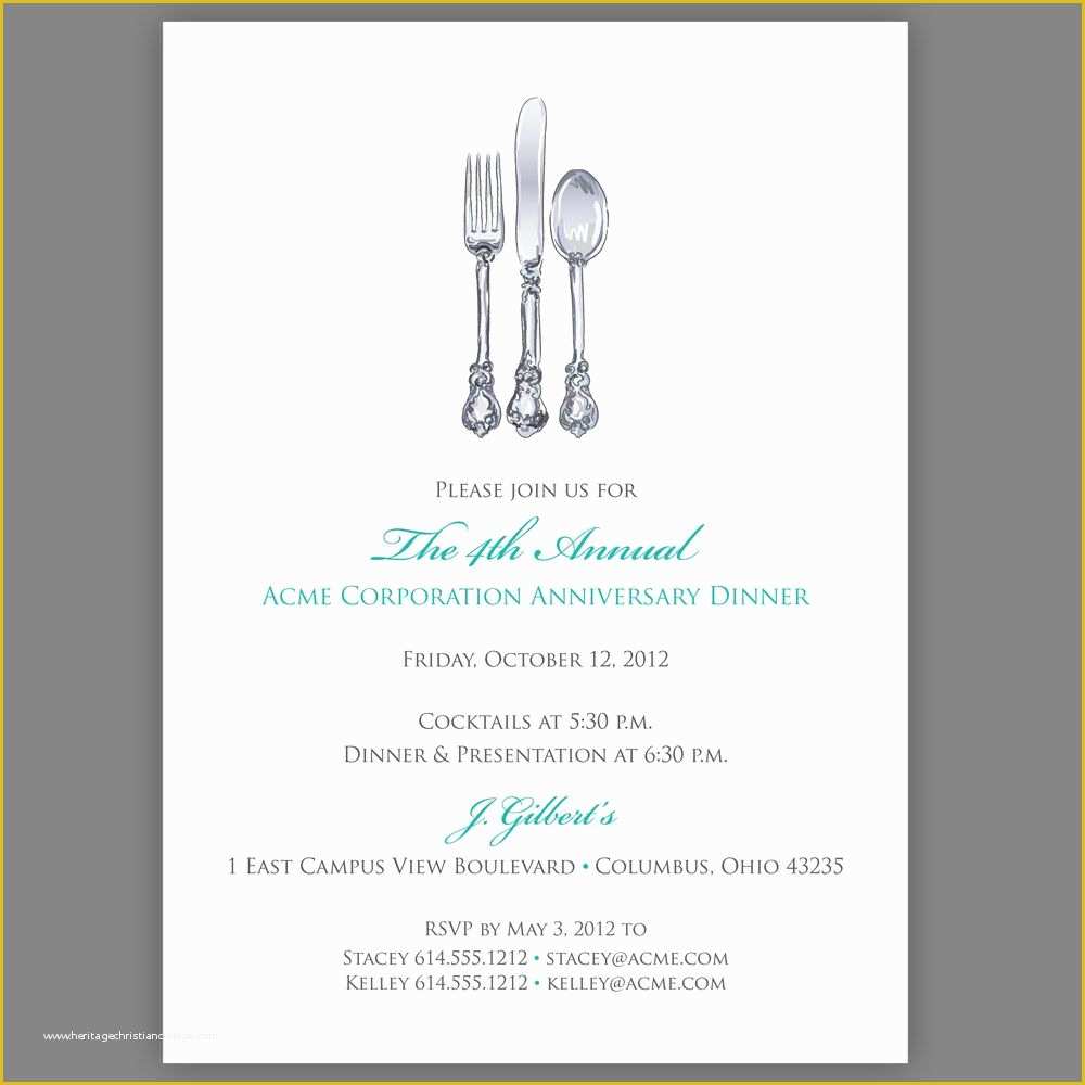 Free Dinner Invitation Template Of Free Printable Dinner Invitation Templates