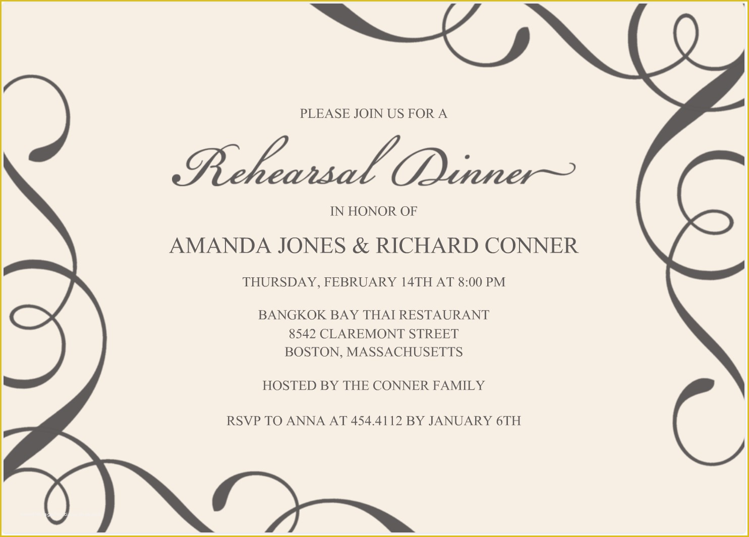 Free Dinner Invitation Template Of Gala Dinner Invitation Template