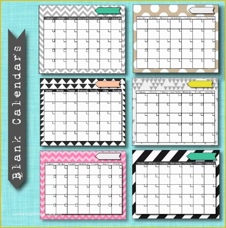 Free Downloadable Calendar Template Of Free Printable Blank Calendar Templates