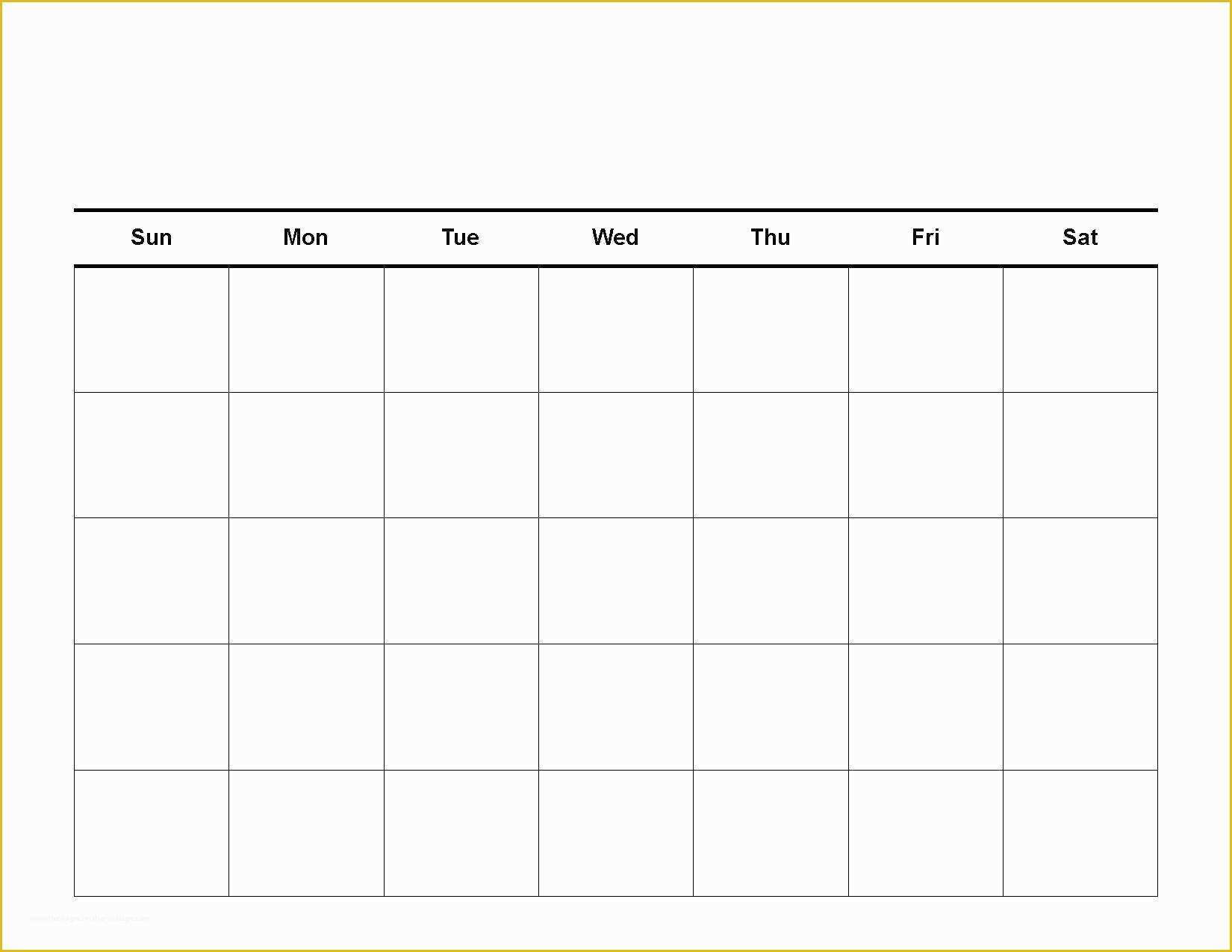Free Downloadable Calendar Template Of Printable Workout Calendar 