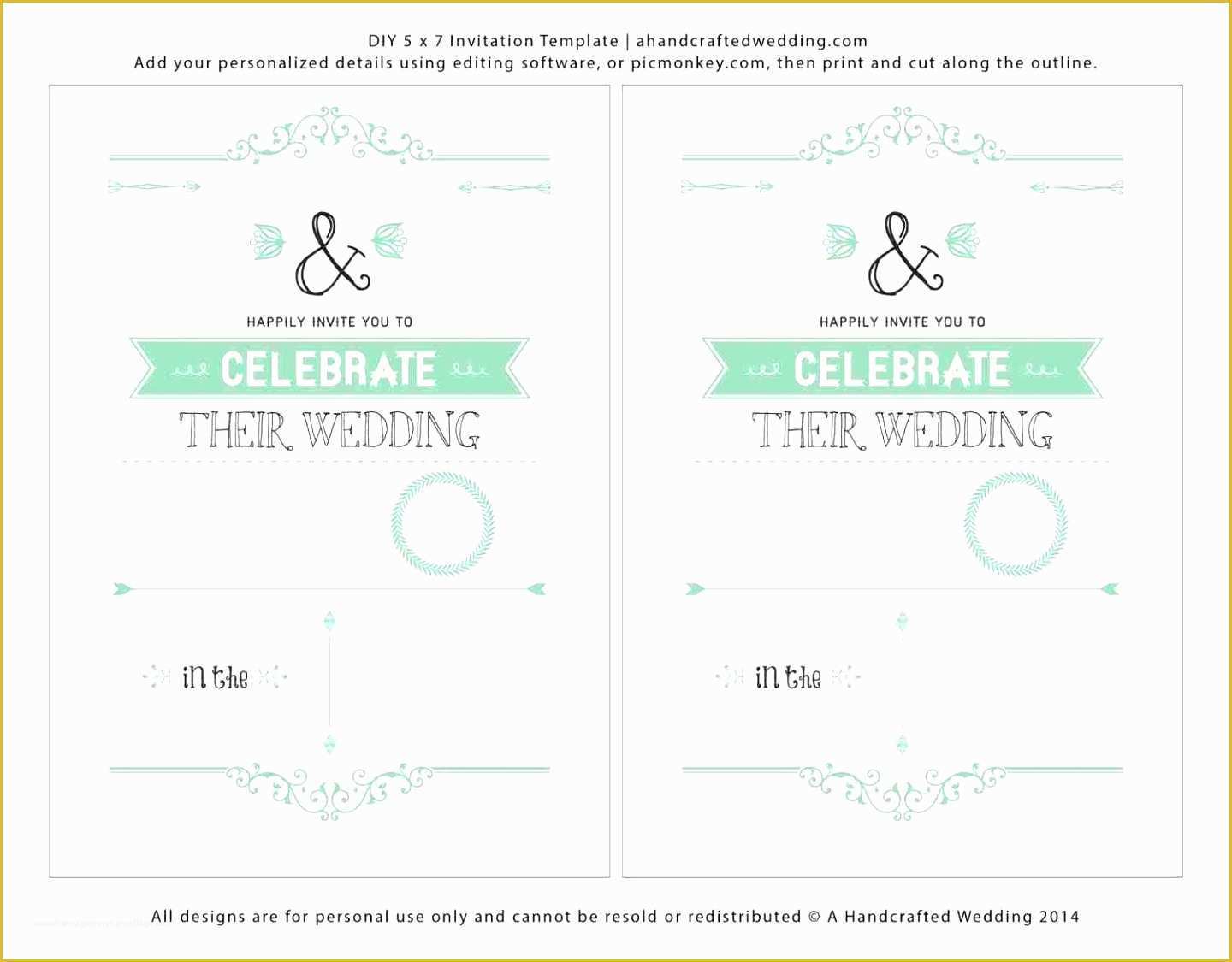 Free Downloadable Wedding Program Template that Can Be Printed Of 7 Free Downloadable Wedding Program Template that Can Be