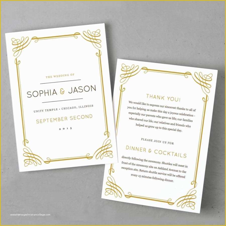Free Downloadable Wedding Program Template that Can Be Printed Of Invitation Printable Wedding Program Template