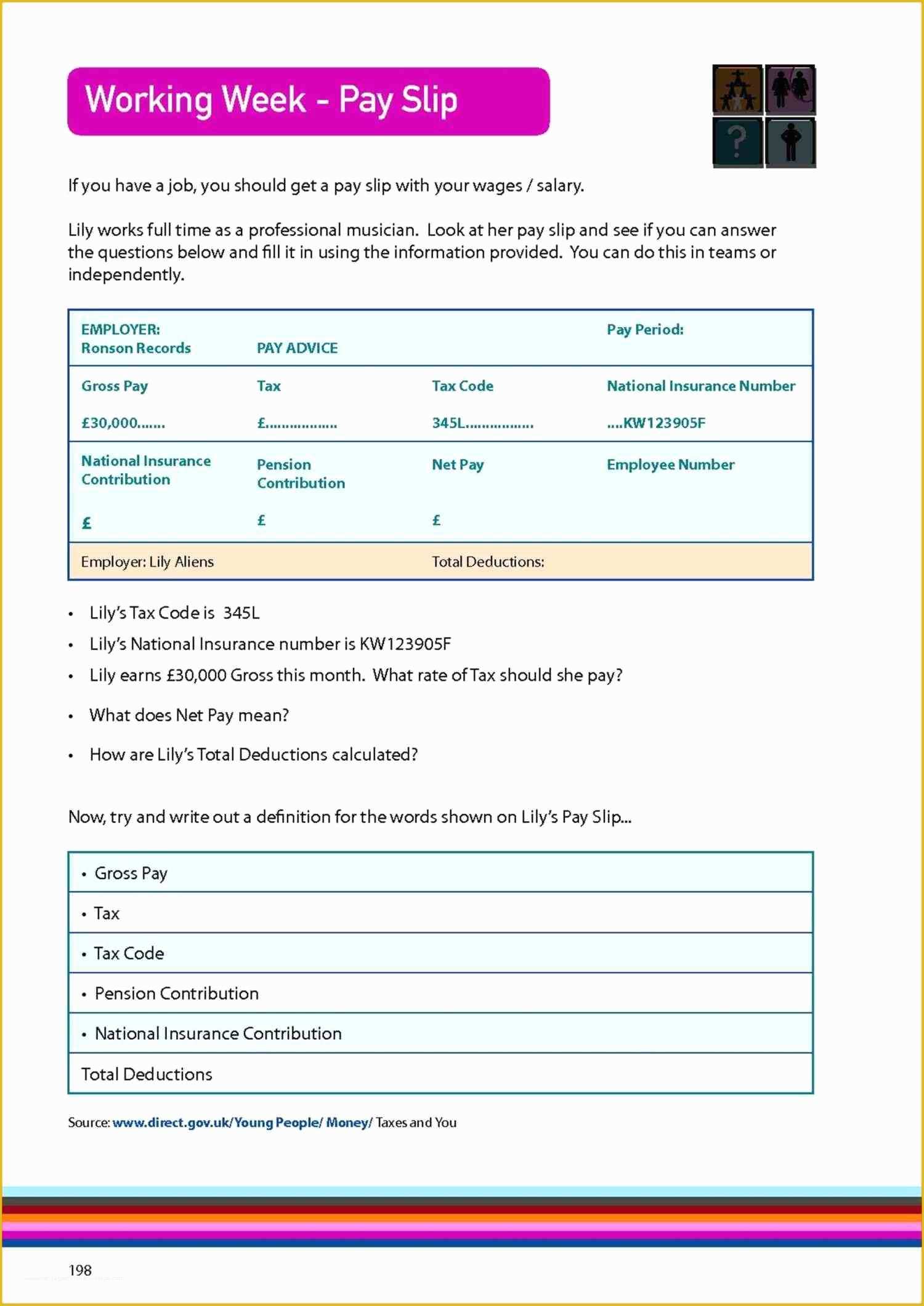 Free Earnings Statement Template Of Free Employee Earnings Statement Template Download