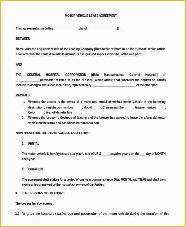 Free Easy Lease Agreement Template Of Simple Rental Agreement 33 Examples In Pdf Word