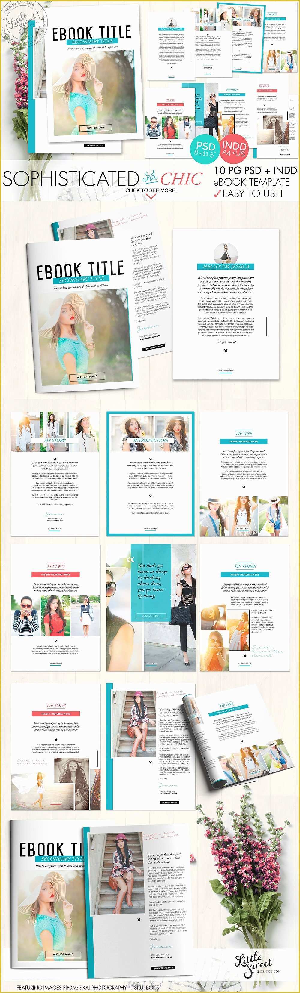 Free Ebook Template Indesign Of 10page Ebook Template Indesign Pho Magazine Templates
