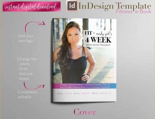 Free Ebook Template Indesign Of Fitness E Book