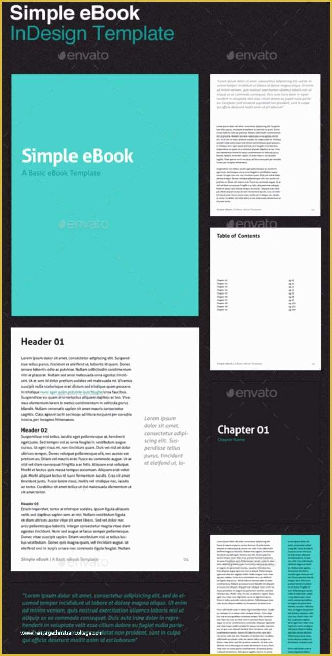 Free Ebook Template Indesign Of Indesign Template Table Contents – Review Home Decor