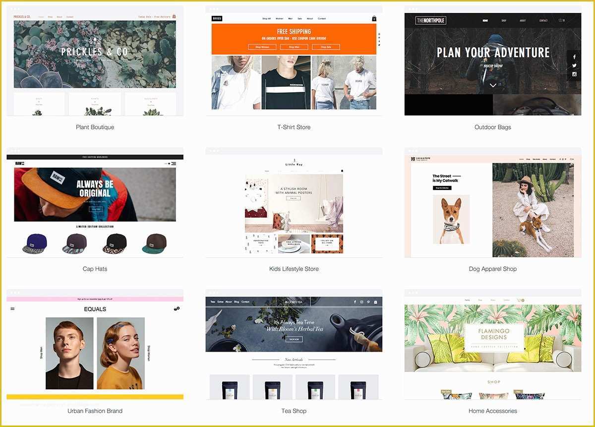 40 Free Ecommerce Template