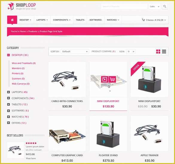 Free Ecommerce Template Of 34 HTML5 E Merce themes & Templates