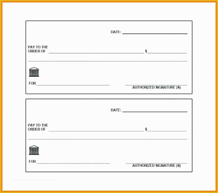Free Editable Cheque Template Of 12 Editable Blank Check Template