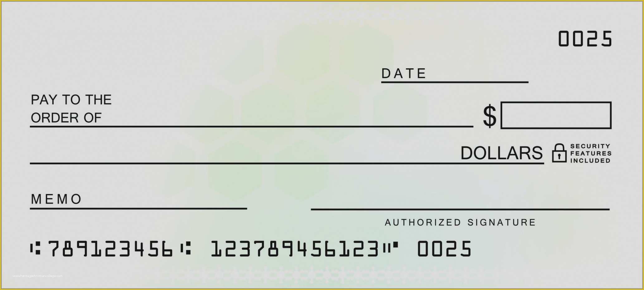 Free Editable Cheque Template Of Editable Blank Check Template 10 Infoe Link