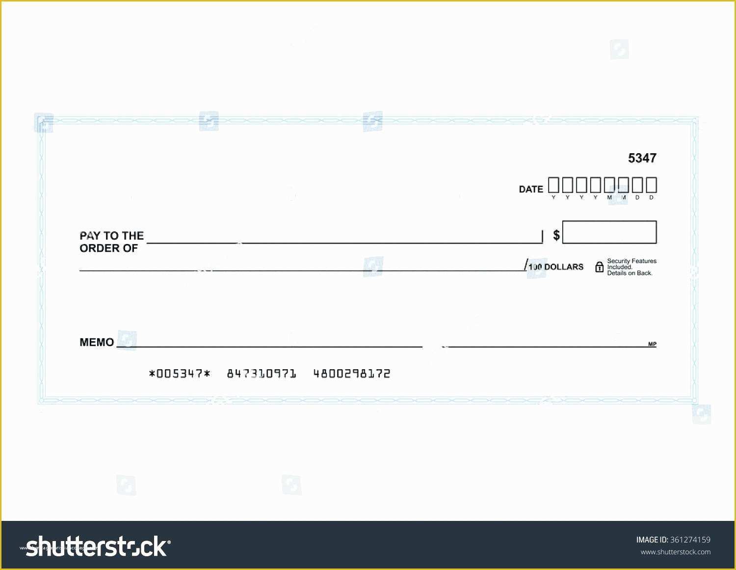 Free Editable Cheque Template Of Editable Blank Check Template 6 Infoe Link