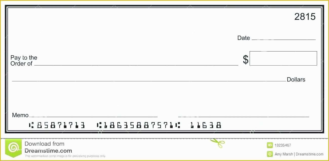 Free Editable Cheque Template Of Template Fillable Check Template