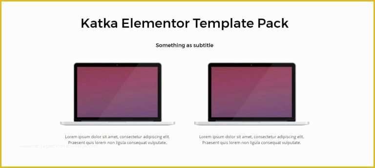 Free Elementor Templates Of Content Section Templates