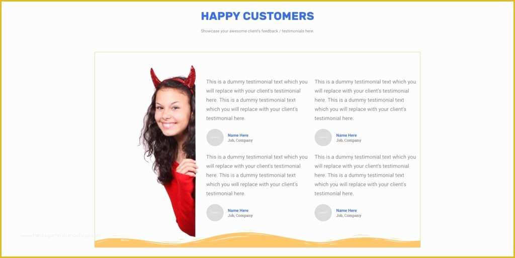 Free Elementor Templates Of Free Simple Multipurpose Landing Page Elementor Template