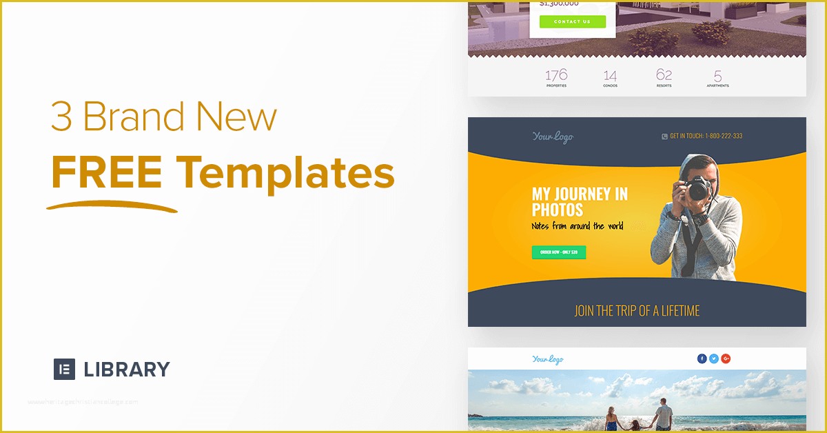 Free Elementor Templates Of Introducing Canvas Native Blank Page Template Elementor