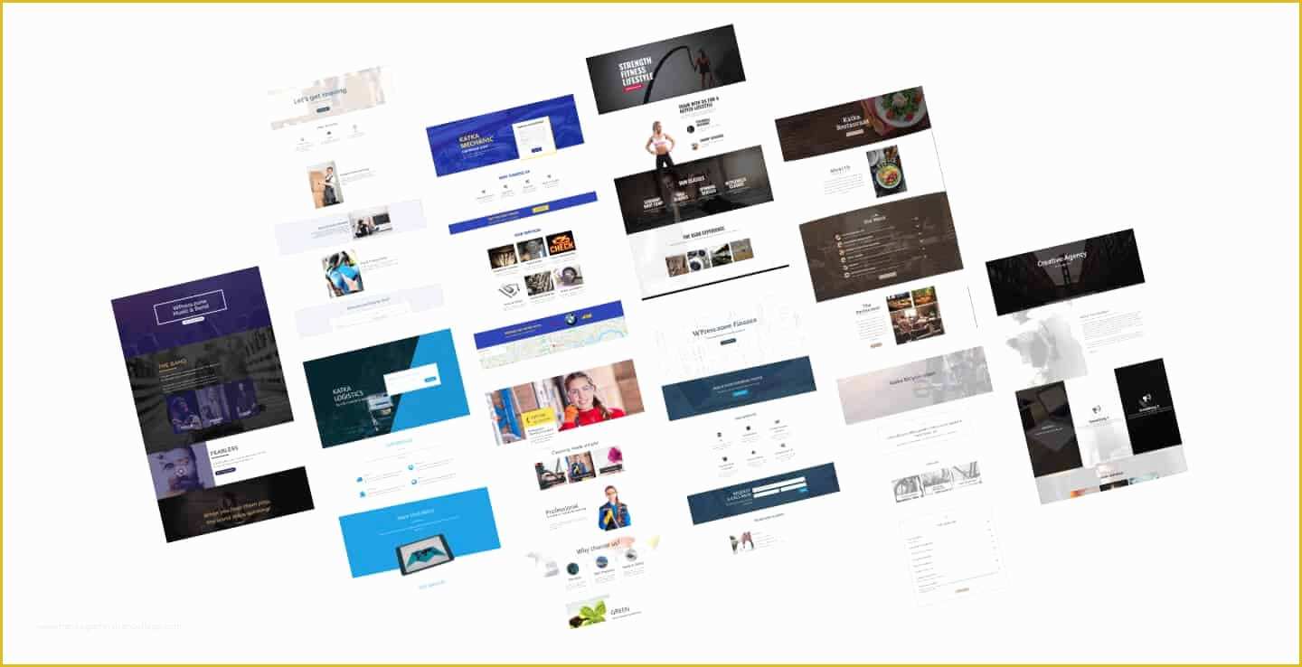 Free Elementor Templates Of Katka Template Pack for Elementor Page Builder