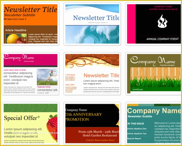 Free Email Marketing Templates Of 12 Free Email Marketing Templates for Small Businesses