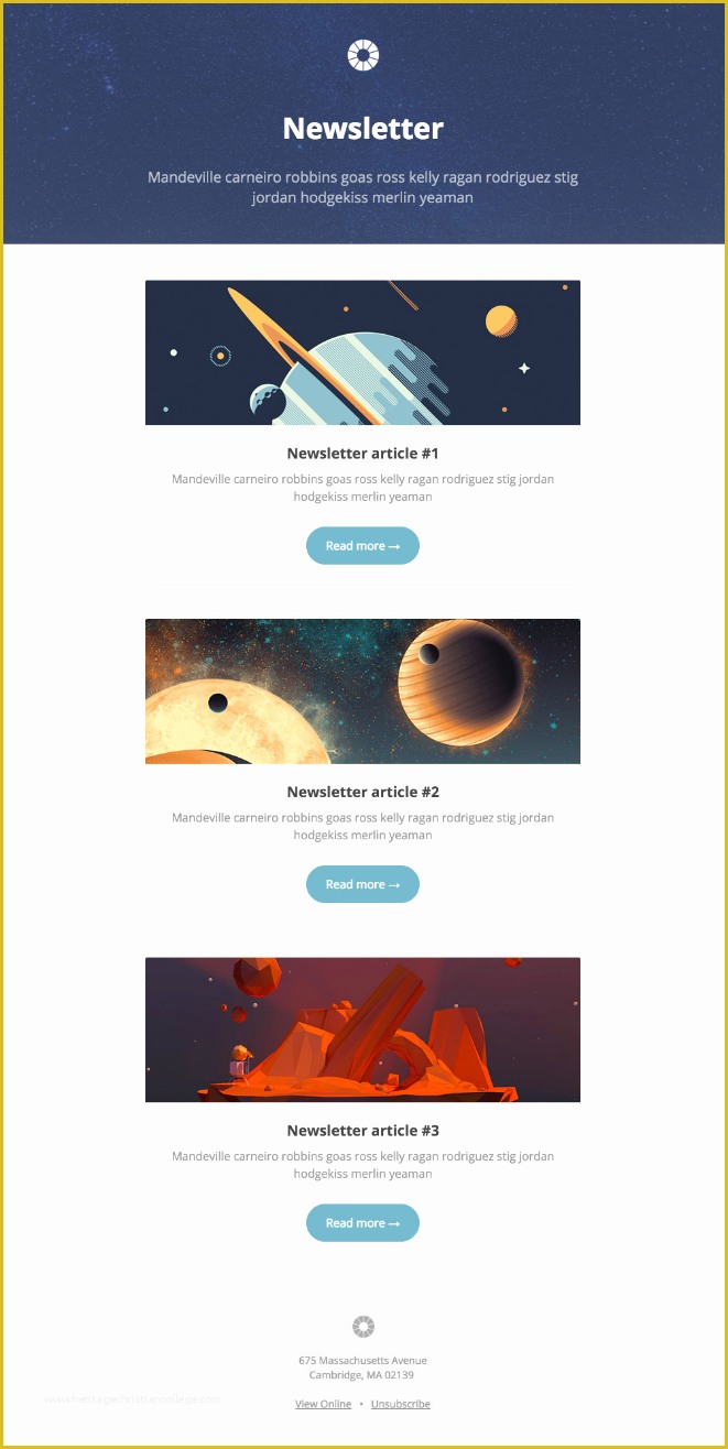 Free Email Marketing Templates Of 13 Of the Best Email Newsletter Templates and Resources to