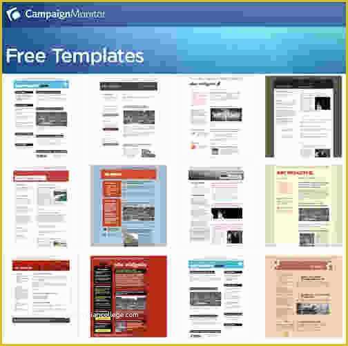 Free Email Marketing Templates Of 3 Outlook Newsletter Template