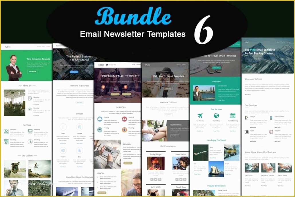 Free Email Marketing Templates Of Email Newsletter Templates Collection