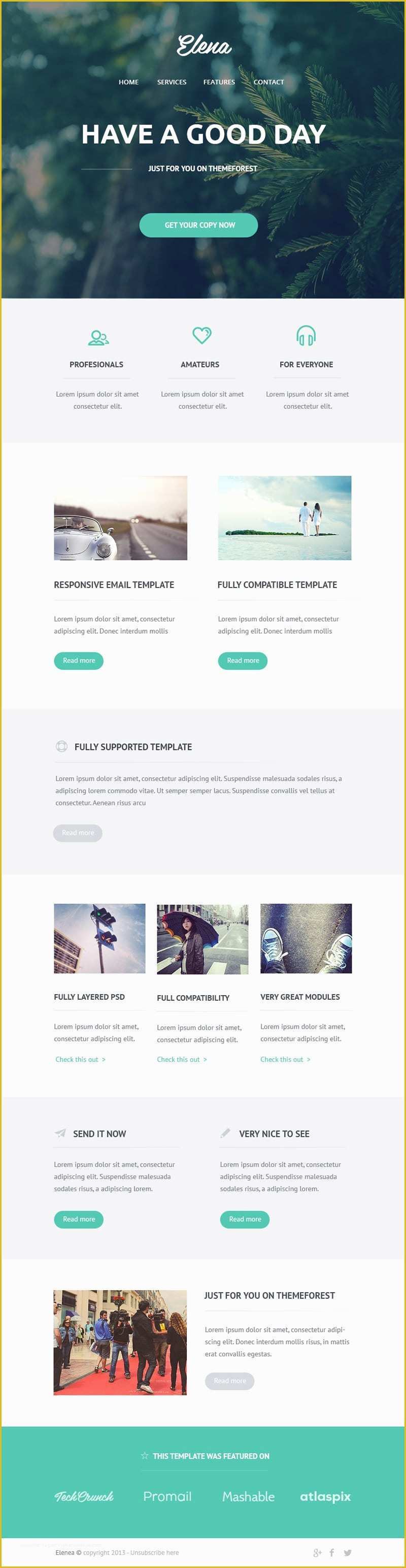 Free Email Marketing Templates Of Free Email Newsletter Templates Psd Css Author