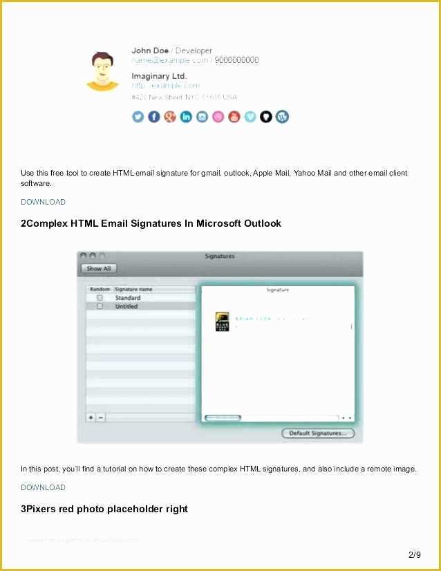 Free Email Signature Templates for Gmail Of 24 Best Responsive Email Template Tutorial Scheme