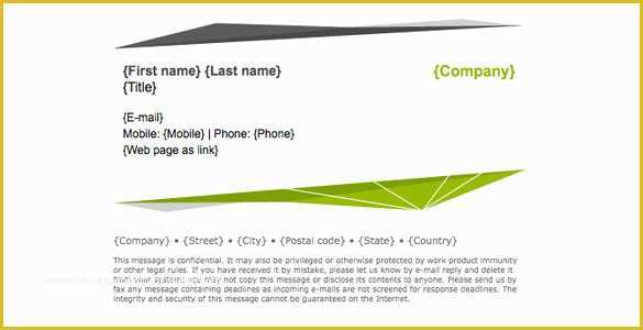 Free Email Signature Templates for Gmail Of 29 Gmail Signature Templates – Samples Examples & format