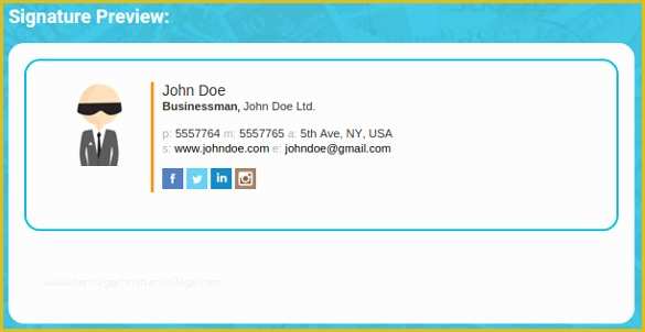 Free Email Signature Templates for Gmail Of 29 Gmail Signature Templates – Samples Examples & format