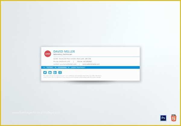 Free Email Signature Templates for Gmail Of 29 Gmail Signature Templates – Samples Examples & format
