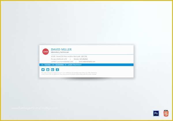 Free Email Signature Templates for Gmail Of 29 Gmail Signature Templates – Samples Examples & format