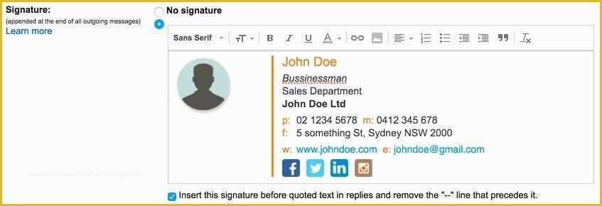 Free Email Signature Templates for Gmail Of Signature Pasted Into Gmail Being Boss