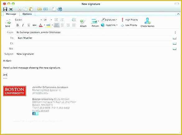 Free Email Signature Templates for Gmail Of Signature Template Outlook Signature Template Professional