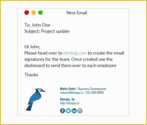 Free Email Template Creator Of 7 Best Email Signature tools Line Generators
