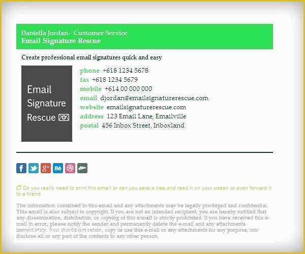 Free Email Template Creator Of Email Signature Banner Template Email Signature Generator