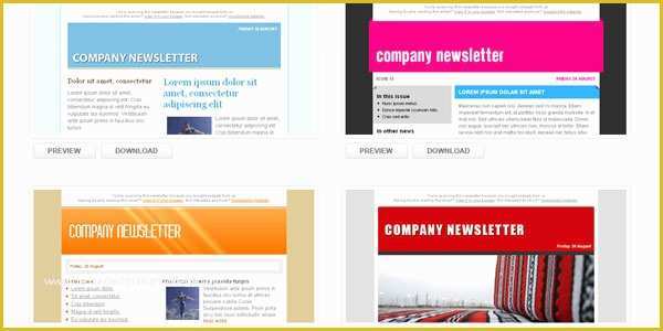 Free Email Templates Of Ultimate Resource Of Email Newsletter Templates
