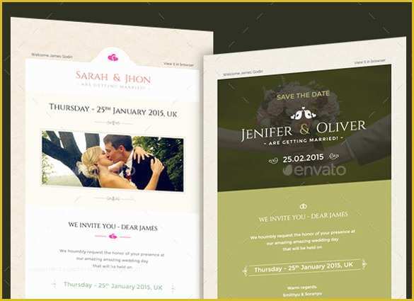 Free Email Wedding Invitation Templates Of 11 Exceptional Email Invitation Templates Free Sample