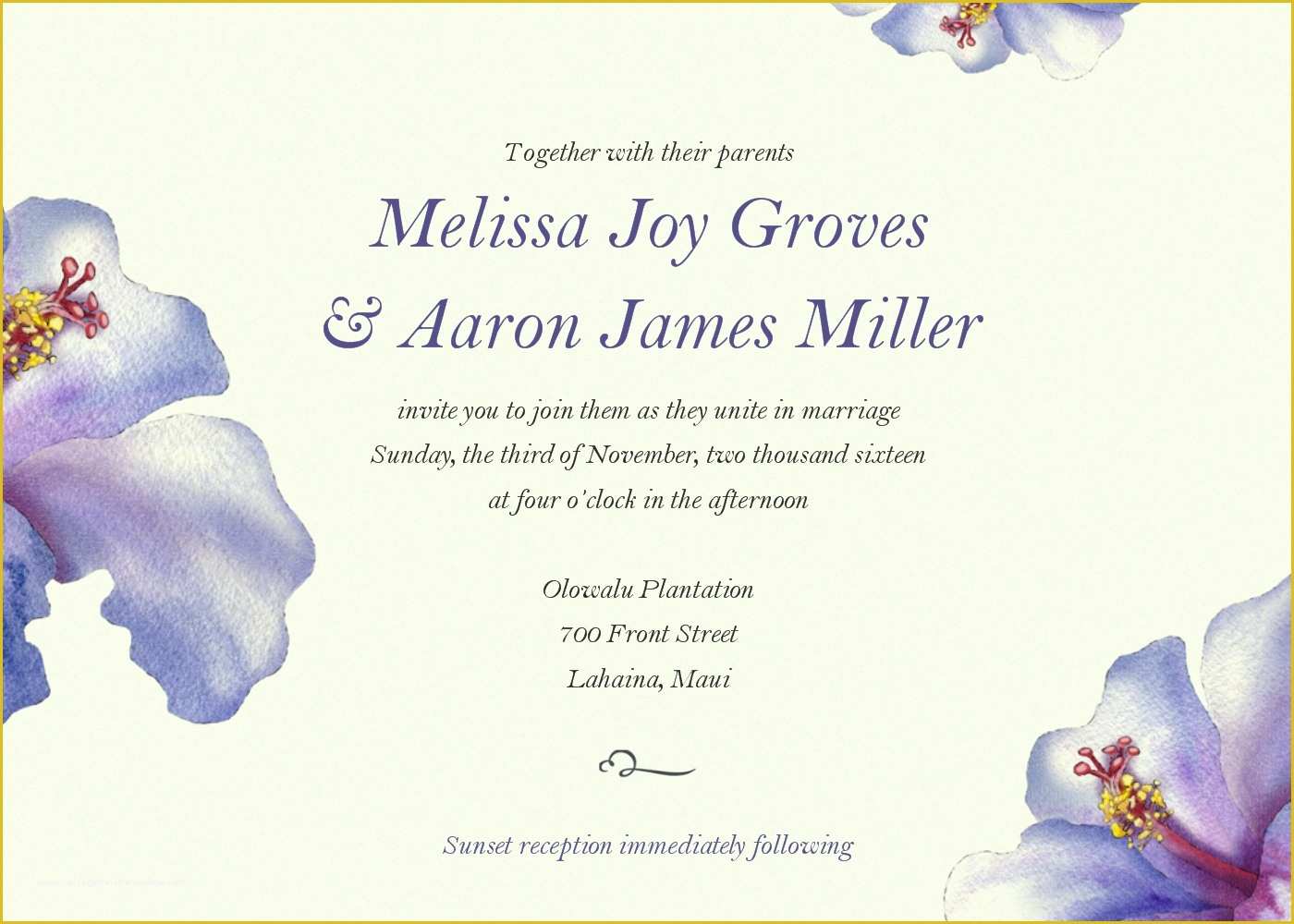 Free Email Wedding Invitation Templates Of Email Wedding Invitations Templates