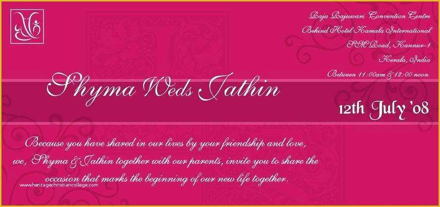 Free Email Wedding Invitation Templates Of Free Electronic Wedding Invitations Templates