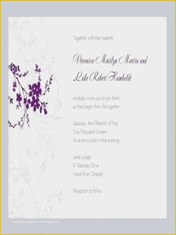 Free Email Wedding Invitation Templates Of Wedding Invitation by Email Template Viewinvite Co