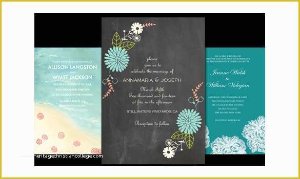 Free Email Wedding Invitation Templates Of Wedding Invitation Template 71 Free Printable Word Pdf