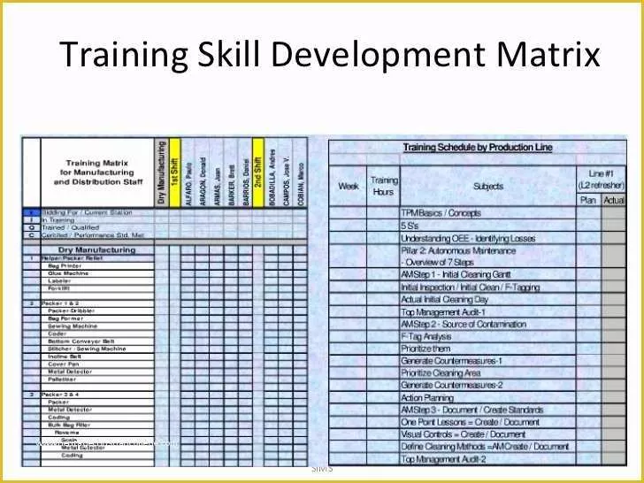 Free Employee Training Matrix Template Excel Of Employee Training Matrix Template Excel 1000 Images