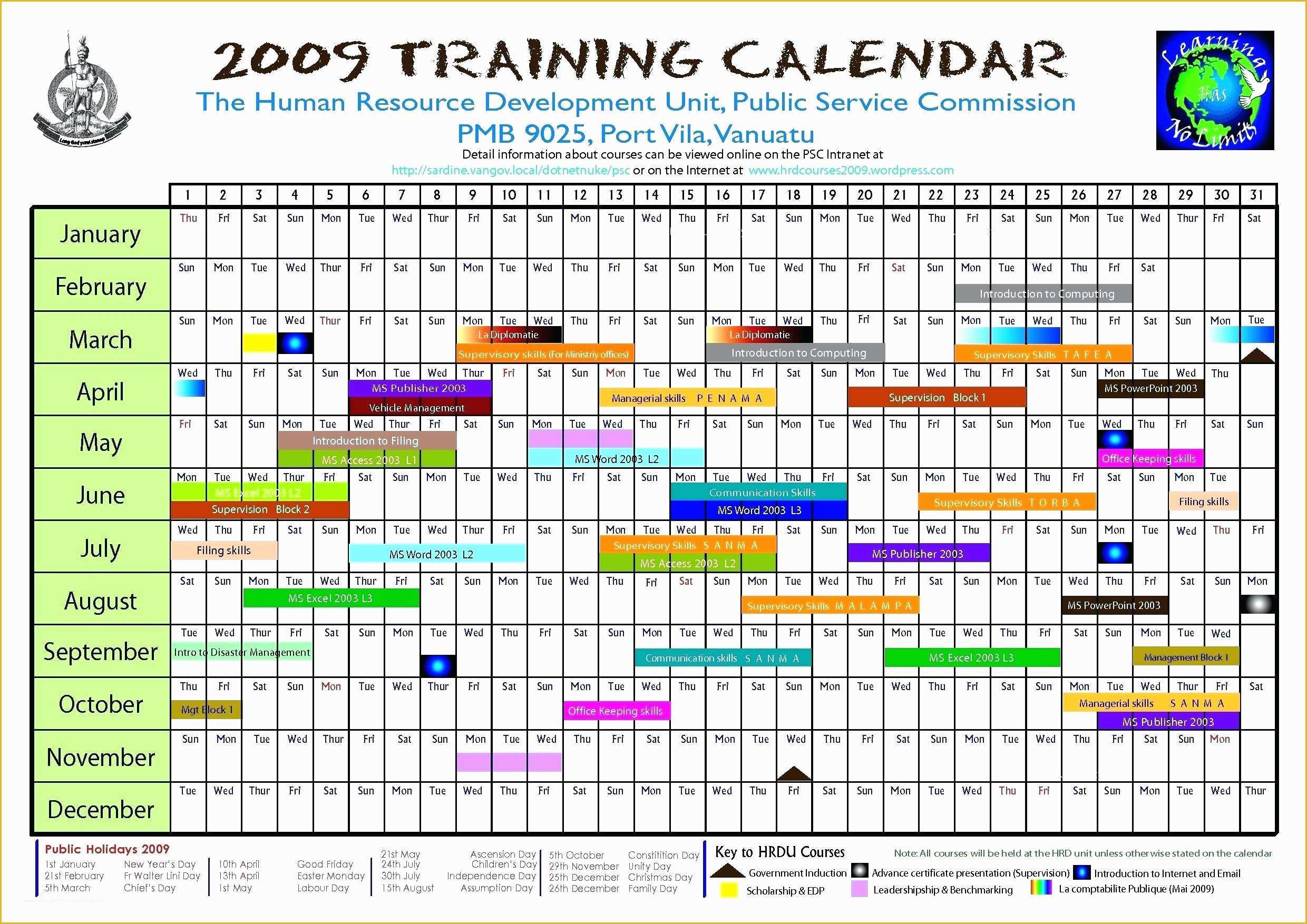 Free Employee Training Matrix Template Excel Of Staff Annual Leave Calendar Template