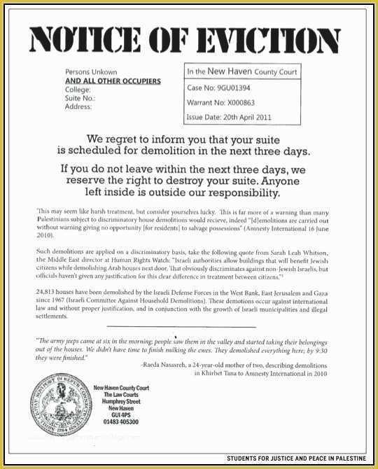 Free Eviction Notice Template Georgia Of Eviction Notice Sample Philippines Template Resume